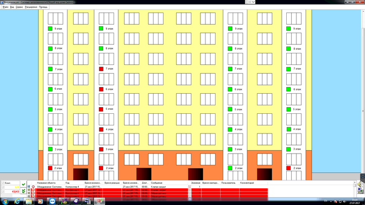 Фото 1. Реализован проект автоматизированной системы контроля загазованности многоквартирного жилого дома