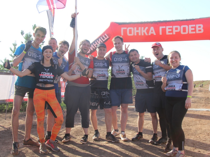 Фото 7. Спортивные приключения героев Каскад-ГРУП