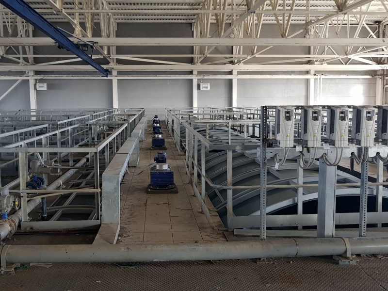 Фото 3. Строительство водопроводных очистных сооружений в северо-западной части г.Ростова-на-Дону с водозаборными сооружениями в районе хутора Дугино Фото 3. Строительство водопроводных очистных сооружений в северо-западной части г.Ростова-на-Дону с водозаборными сооружениями в районе хутора Дугино