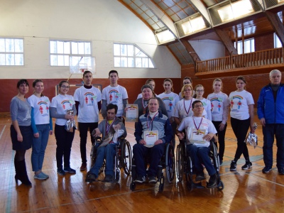 Фото 9. Традиционное новогоднее поздравление воспитанников спортивно-адаптивной школы