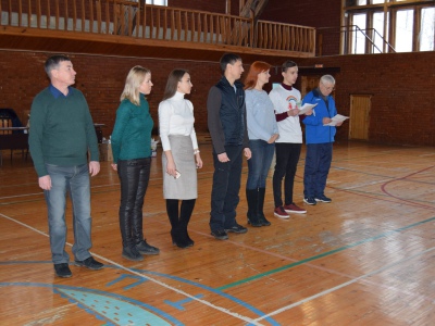 Фото 1. Традиционное новогоднее поздравление воспитанников спортивно-адаптивной школы