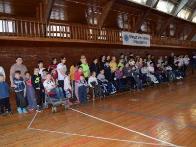 Фото 2. Традиционное новогоднее поздравление воспитанников спортивно-адаптивной школы