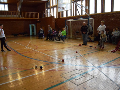 Фото 3. Традиционное новогоднее поздравление воспитанников спортивно-адаптивной школы