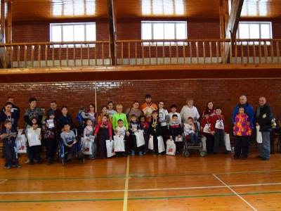 Фото 6. Традиционное новогоднее поздравление воспитанников спортивно-адаптивной школы