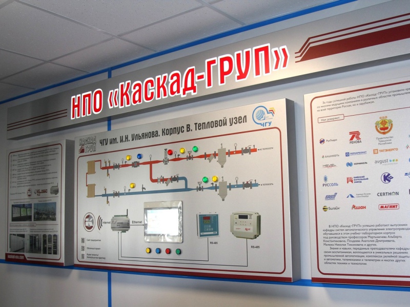 Фото 1. Интерактивный стенд в ЧГУ им. И. Н. Ульянова Фото 1. Интерактивный стенд в ЧГУ им. И. Н. Ульянова