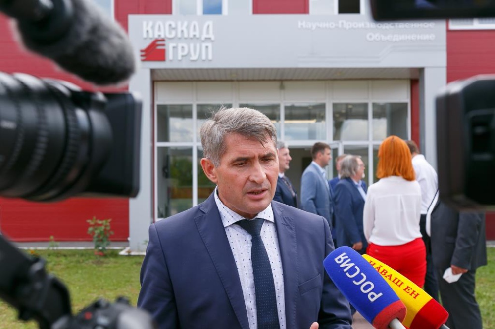 Фото 1. Визит врио Главы Чувашской Республики Олега Николаева