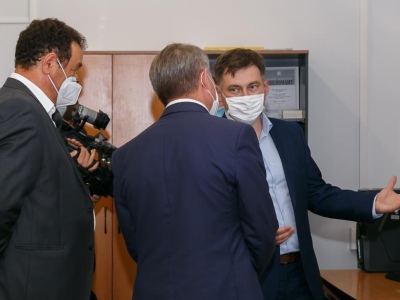 Фото 5. Визит врио Главы Чувашской Республики Олега Николаева