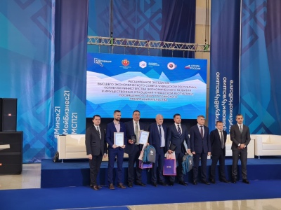 Фото 3. Мы - Победители в конкурсе «Предприниматель года-2021»