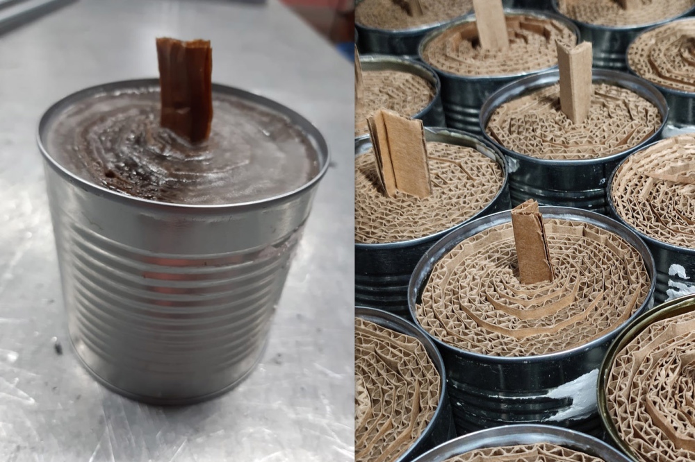 Фото 1. Окопная свеча