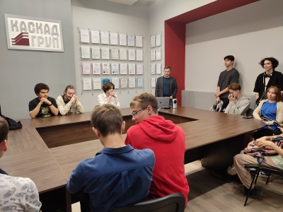 Фото 1. В Каскад-ГРУП провели экскурсию для будущих специалистов