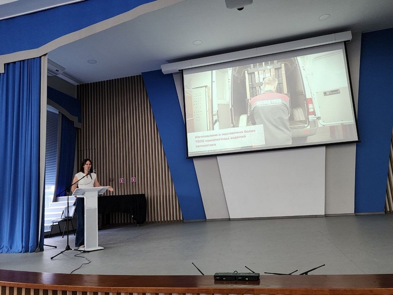 Фото 2. Каскад-ГРУП принял участие в стендовой выставке предприятий Чувашского государственного университета