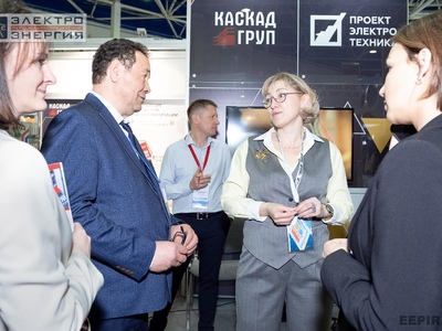 Фото 13. НПО «Каскад-ГРУП» на Международной выставке «Электрооборудование. Светотехника. Автоматизация зданий и сооружений» — «Электро-2025»