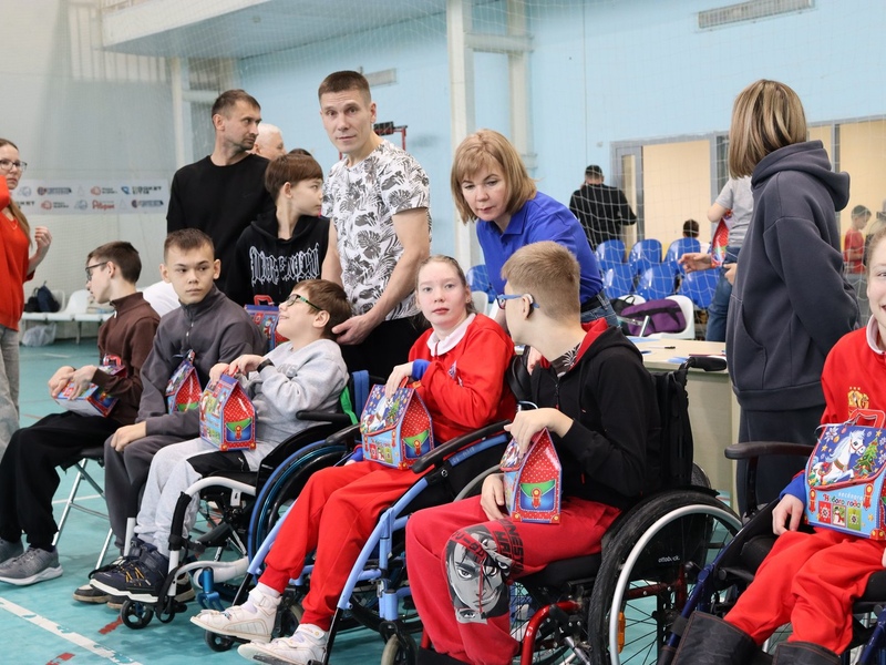 Фото 8. «Чтобы загорались детские глаза!» – НПО «Каскад-ГРУП» подарил праздник юным спортсменам