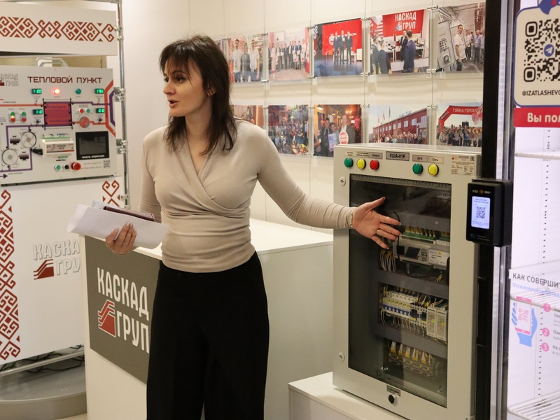 Фото 2. В НПО «Каскад-ГРУП» провели экскурсию для студентов НХМТ