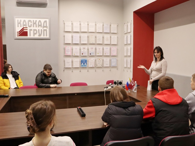 Фото 5. В НПО «Каскад-ГРУП» провели экскурсию для студентов НХМТ