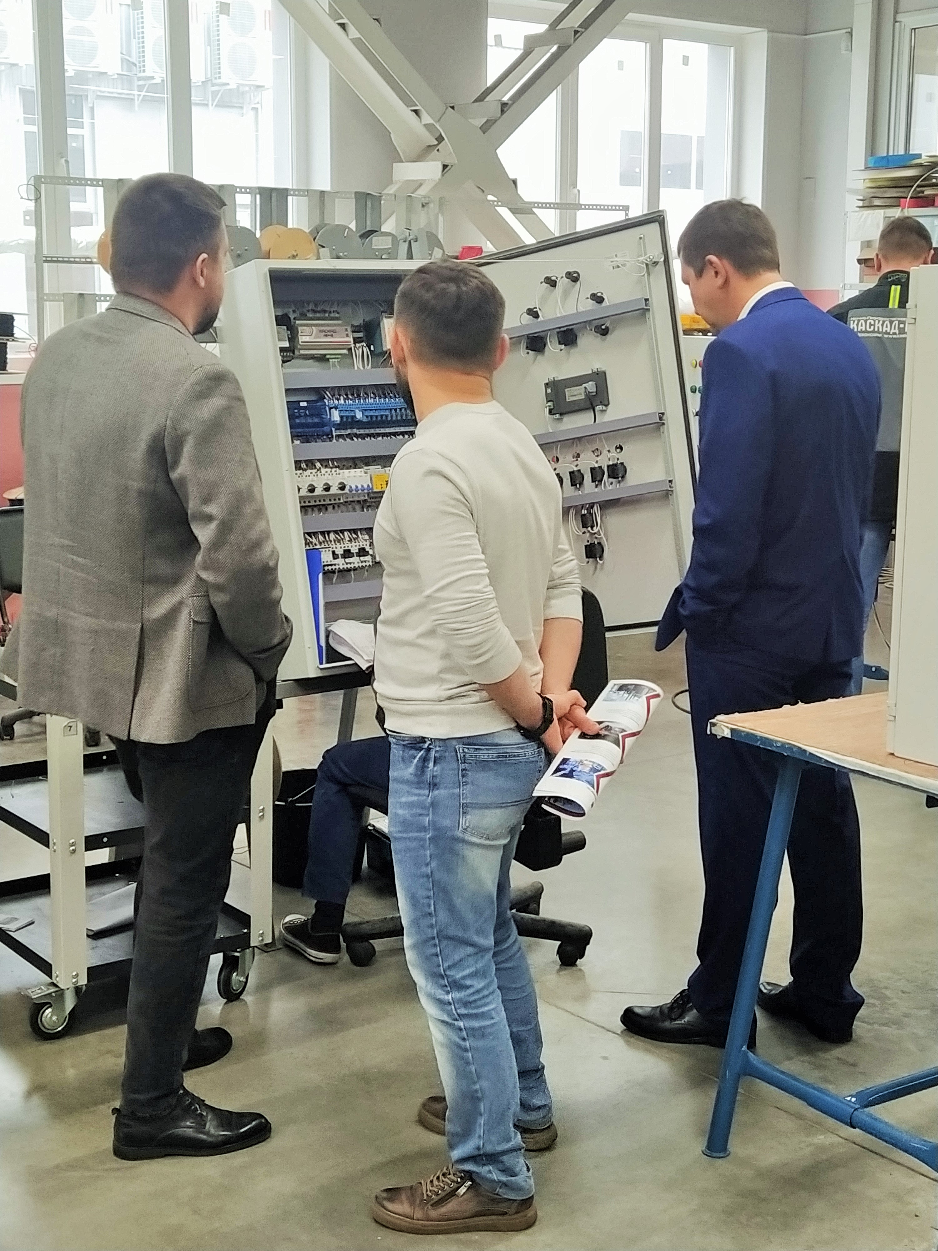 Участок сборки шкафов